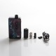 Authentic Lost Vape Gemini Hybrid Pod System Vape Mod Kit - Black Fire & Ice, 5~80W, 1 x 18650, 4.0ml, 0.2 / 1.0ohm