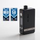 Authentic Lost Vape Gemini Hybrid Pod System Vape Mod Kit - Black Carbon Fiber, 5~80W, 1 x 18650, 4.0ml, 0.2 / 1.0ohm