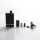 Authentic Lost Vape Gemini Hybrid Pod System Vape Mod Kit - SS Carbon Fiber, 5~80W, 1 x 18650, 4.0ml, 0.2 / 1.0ohm