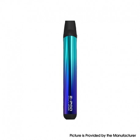 Authentic Har E-Pod Pod System Starter Kit - Gradient Blue, 650mAh, 2.0ml, 0.8ohm Mesh Coil