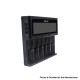 Authentic Golisi S6 6-Solt Charger with LCD for 18650, 26650, 18350, 16340, 21700 Battery - Black, AU Plug