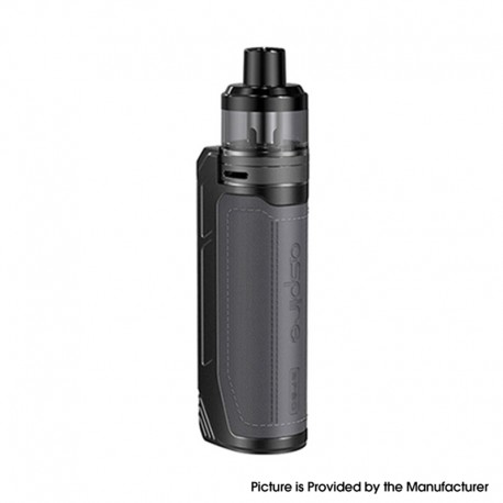 Authentic Aspire BP80 Pod System Mod Kit - Granite Grey, 1~80W, 2500mAh 4.6ml, 0.17 / 0.6ohm