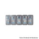 Authentic ZQ Vi 2 Pod System Replacement Mesh Coil Head - 0.6ohm, DL (5 PCS)