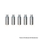 Authentic ZQ MOOX Pod System Replacement Mesh Coil Head - 0.6ohm, DL (5 PCS)