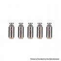 Authentic ZQ MOOX Pod System Replacement Coil Head - 1.2ohm, Ni-chrome, MTL (5 PCS)