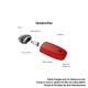 Authentic ZQ Vi 2 Pod System Starter Kit - Christmas Red, 1000mAh, 3.0ml, 0.6ohm / 1.2ohm