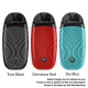 Authentic ZQ Vi 2 Pod System Starter Kit - Christmas Red, 1000mAh, 3.0ml, 0.6ohm / 1.2ohm