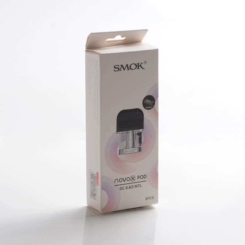 Buy Authentic SMOK Novo X Pod Cartridge with DC 0.8ohm MTL Coil