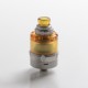 Authentic asMODus Anani V2 MTL RTA Rebuildable Tank Vape Atomizer - Matte Silver, Stainless Steel + PEI, 24.5mm Diameter