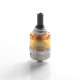 Authentic asMODus Anani V2 MTL RTA Rebuildable Tank Vape Atomizer - Matte Silver, Stainless Steel + PEI, 24.5mm Diameter