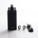 Authentic SMOKTech SMOK RPM160 160W Dual-18650 Pod System Vape Mod Kit with V9 Pod Cartridge - Black, 5~160W, 2 x 18650