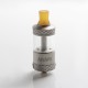 Authentic AIVAPE Scale MTL RTA Rebuildable Tank Vape Atomizer - Silver, Stainless Steel + Glass, 2.0 / 4.0ml, 22mm Diameter