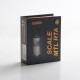 Authentic AIVAPE Scale MTL RTA Rebuildable Tank Vape Atomizer - Silver, Stainless Steel + Glass, 2.0 / 4.0ml, 22mm Diameter