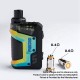 [Ships from Bonded Warehouse] Authentic GeekAegis Hero 45W VW Pod System Kit - Black, 1200mAh, 5~45W, 4.0ml, 0.4ohm / 0.6ohm