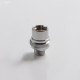 510 to eGo Threading Connector Adapter for MVP / IPV Mini / eGrip Vape Box Mods - Silver, SS, 16.5mm Height, 16mm Diameter