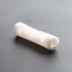 Protective Case Sleeve for 18650 Battery - White, Silicone