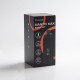 Authentic Rincoe Manto Max 228W Triple AIO TC VW Pod System Mod Vape Kit - Black, 1~228W, 8.0ml, 0.2 / 0.3ohm, 2 x 18650