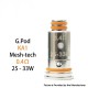 Authentic VapeSoon G.Pod Mesh Coil Head for GeekVape Boost Plus Pod System - 0.4ohm (25~33W) (5 PCS)