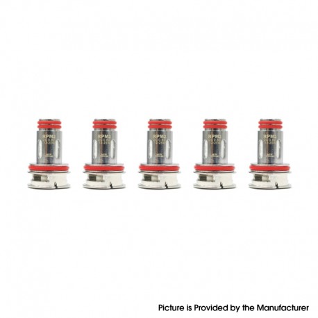 [Ships from Bonded Warehouse] Authentic VapeSoon RPM2 DC Coil for SMOK Scar-P5 Kit / Scar-P3 Kit - 0.6ohm (12~25W) (5 PCS)