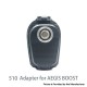 Authentic VapeSoon 510 Thread Adapter Connector for GeekVape Aegis Boost Pod Kit - Black, Stainless Steel + POM