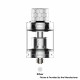 Authentic SUPCOIL Mistohm Sub Tank BRA Edition Vape Atomizer - Silver, 2.0 / 5.0ml, 0.4ohm / 0.6ohm, MTL / DL, 22mm Diameter