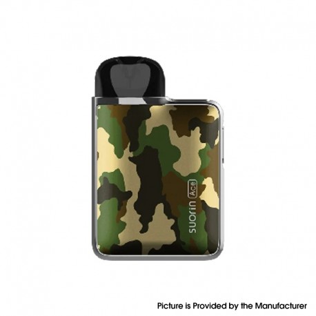 Authentic Suorin ACE 15W Pod System Starter Kit - Woodland Camo, 1000mAh, 2.0ml, 1.0ohm