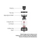 [Ships from Bonded Warehouse] Authentic Uwell Whirl II 2 Tank - Black Red, 3.5ml, 0.6ohm Restricted DTL / 1.8ohm MTL, 25mm