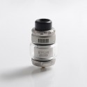 Authentic VandyVape Kylin Mini V2 RTA Rebuildable Tank Atomizer - Frosted Grey, 3.0 / 5.0ml, 24.4mm Diameter