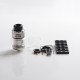 Authentic Vandy Vape Kylin Mini V2 RTA Rebuildable Tank Vape Atomizer - Silver, 3.0 / 5.0ml, 24.4mm Diameter