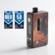 Authentic Lost Vape Gemini Hybrid Pod System Vape Mod Kit - Gun Metal Crater, 5~80W, 1 x 18650, 4.0ml, 0.2 / 1.0ohm