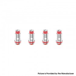 [Ships from Bonded Warehouse] Authentic Uwell Whirl II 2 Tank Replacement Dual Nichrome Coil Head - 0.6ohm (18~22W) (4 PCS)