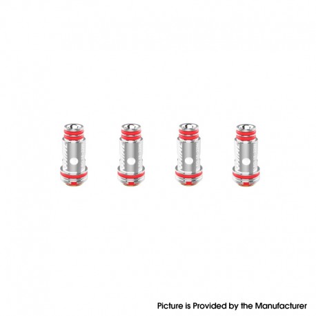 [Ships from Bonded Warehouse] Authentic Uwell Whirl II 2 Tank Replacement Dual Nichrome Coil Head - 0.6ohm (18~22W) (4 PCS)