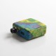 Authentic SXK Bantam Revision 30W VW Box Mod Kit w/o 18350 Battery - Green Yellow, 5~30W, 1x18350, SEVO-30, Stabilized Wood