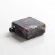 Authentic SXK Bantam Revision 30W VW Box Mod Kit w/o 18350 Battery - Black Red, 5~30W, 1 x 18350, SEVO-30, Stabilized Wood