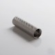 Authentic ULTRONER Alieno SEVO 70 / DNA 60 Box Mod Replacement knurled 18650 Battery Tube - Silver, Stainless Steel