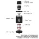 Authentic Vaporesso FORZ TX80 80W VW Box Mod Kit with FORZ Tank 25 - Imperial Red, 5~80W, 1 x 18650, 4.5ml, 0.15ohm/0.4ohm