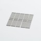 Authentic Exvape eXpromizer TCX DL RDTA Replacement Mesh Coils Sheet - Silver, Ni80, 0.18ohm (10 PCS)