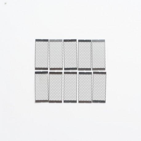 Authentic Exvape eXpromizer TCX DL RDTA Replacement Mesh Coils Sheet - Silver, Ka1, 0.2ohm (10 PCS)