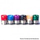 Authentic REEWAPE AS318 810 Drip Tip for RDA / RTA / RDTA / Sub Ohm Tank Atomizer - Blue Gold, Resin & SS, 20mm