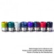 Authentic REEWAPE AS318S 810 Drip Tip for RDA / RTA / RDTA / Sub Ohm Tank Atomizer - Green, Resin & SS, 20mm