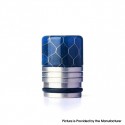 Authentic REEWAPE AS318S 810 Drip Tip for RDA / RTA / RDTA / Sub Ohm Tank Atomizer - Blue, Resin & SS, 20mm