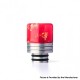 Authentic REEWAPE AS319 510 Drip Tip for RDA / RTA / RDTA / Sub Ohm Tank Atomizer - Red Gold, Resin & SS, 20mm