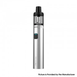 Authentic IJOY PikGo D18 Pod Mod AIO Starter Kit - Silver, 1000mAh, 2.0ml, 0.6ohm / 1.0ohm