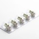 Authentic FreeMax Single DTL Mesh Coil for Fireluke 22 Tank/Twister 30W Mod Vape Kit - SS904L + Tea Fiber Cotton, 0.5ohm (5 PCS)