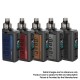 Authentic Voopoo Drag Max 177W VW Pod System Box Mod Kit - Retro, 5~177W, 2 x 18650, 4.5ml, 0.15 / 0.2ohm