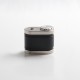 Stratum Balance Style 60W TC VW Vape Box Mod - Silver + Black, POM + Stainless Steel, 1~60W, 1 x 18350 / 18650