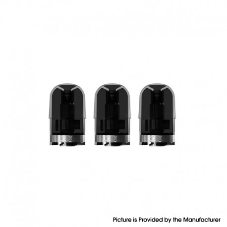 Authentic Vissel X Pod Kit Replacement Empty Pod Cartridge - 3.0ml, PCTG (3 PCS)