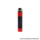 Authentic Vissel X Pod System Starter Kit - Red, 1200mAh, 0.6ohm / 1.2ohm, 3.0ml, Draw-Activated
