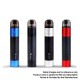 Authentic Vissel X Pod System Starter Kit - Red, 1200mAh, 0.6ohm / 1.2ohm, 3.0ml, Draw-Activated