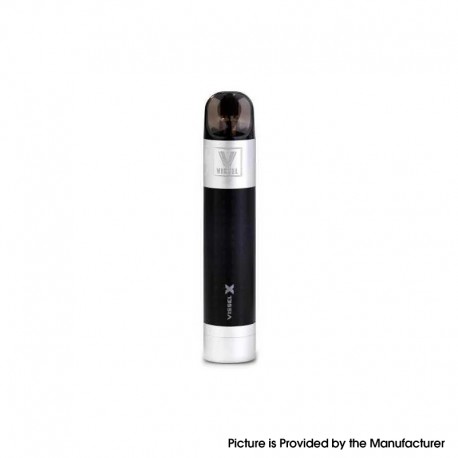 Authentic Vissel X Pod System Starter Kit - Silver, 1200mAh, 0.6ohm / 1.2ohm, 3.0ml, Draw-Activated